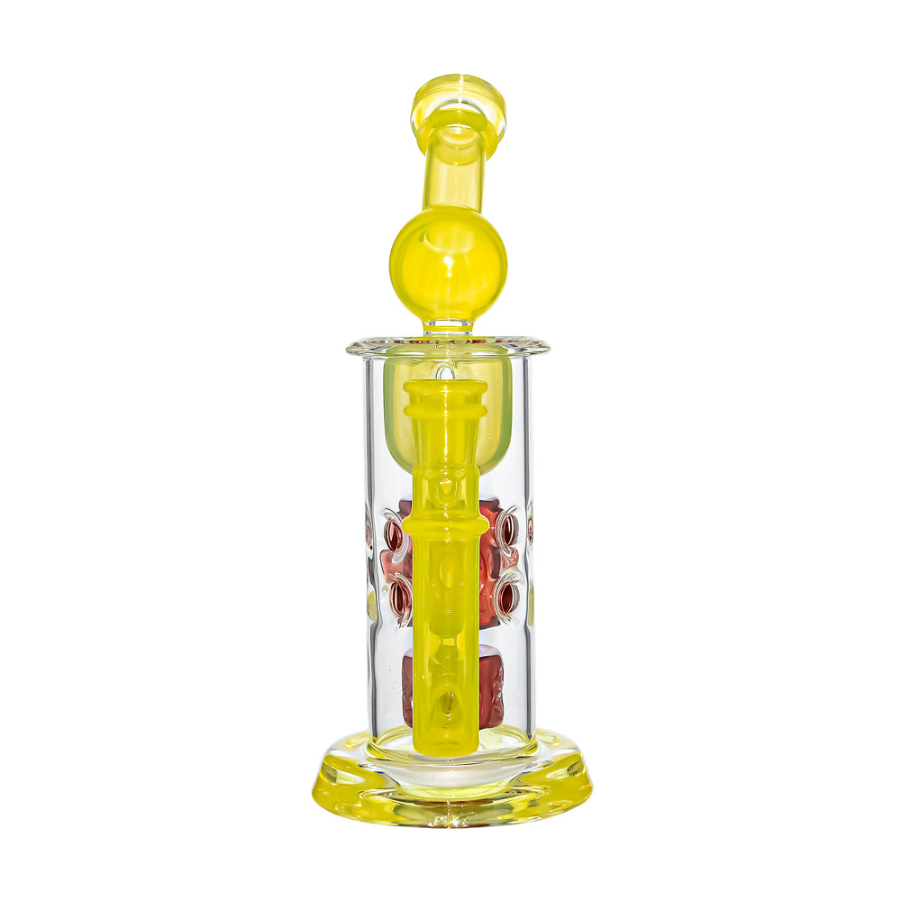 Calibear Seed Of Life Swiss Incycler Dab Rig - Discreet Smoker