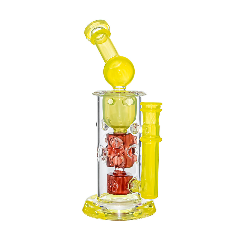 Calibear Seed Of Life Swiss Incycler Dab Rig - Discreet Smoker