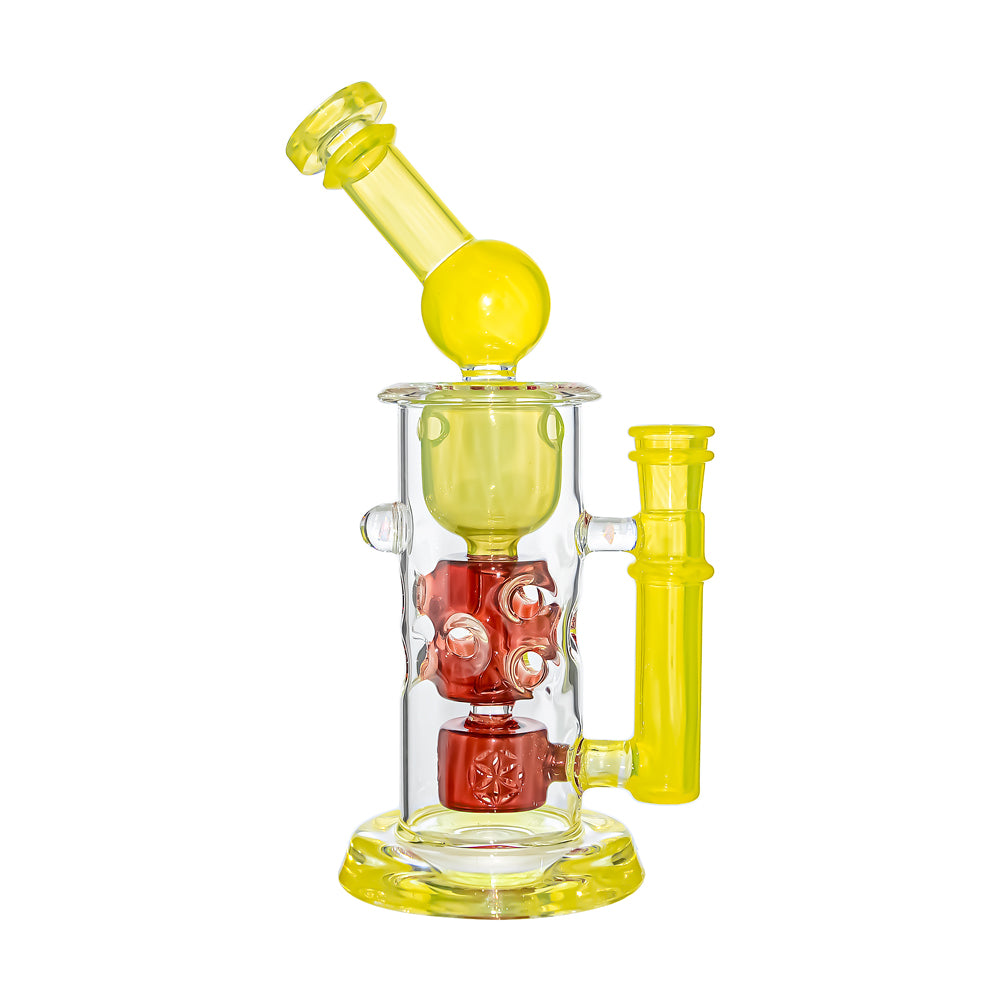 Calibear Seed Of Life Swiss Incycler Dab Rig - Discreet Smoker