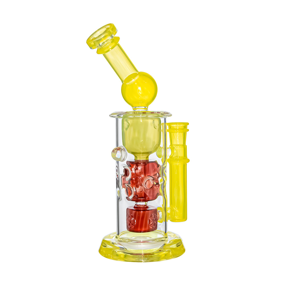 Calibear Seed Of Life Swiss Incycler Dab Rig - Discreet Smoker