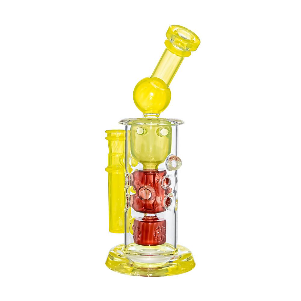 Calibear Seed Of Life Swiss Incycler Dab Rig - Discreet Smoker