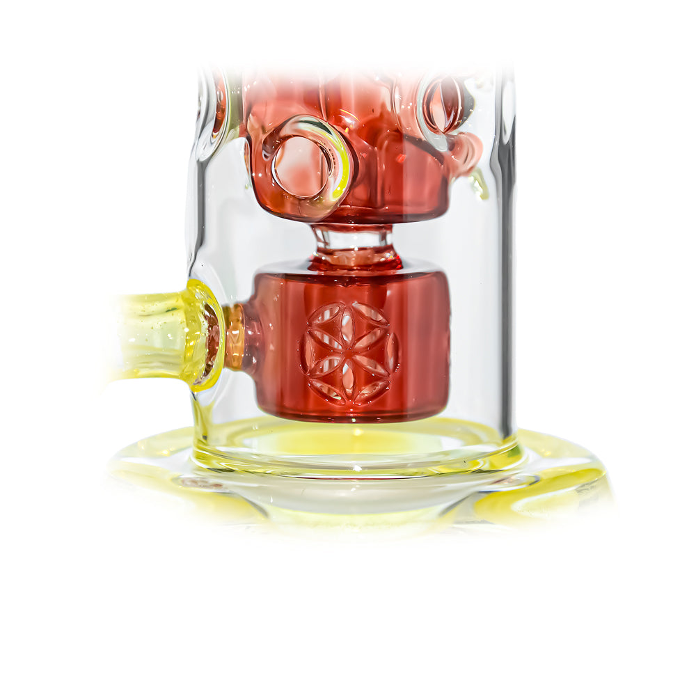 Calibear Seed Of Life Swiss Incycler Dab Rig - Discreet Smoker