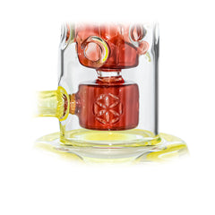 Calibear Seed Of Life Swiss Incycler Dab Rig