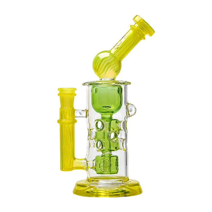 Calibear Seed Of Life Swiss Incycler Dab Rig, Lemon Candy