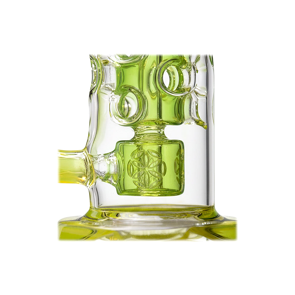 Calibear Seed Of Life Swiss Incycler Dab Rig - Discreet Smoker