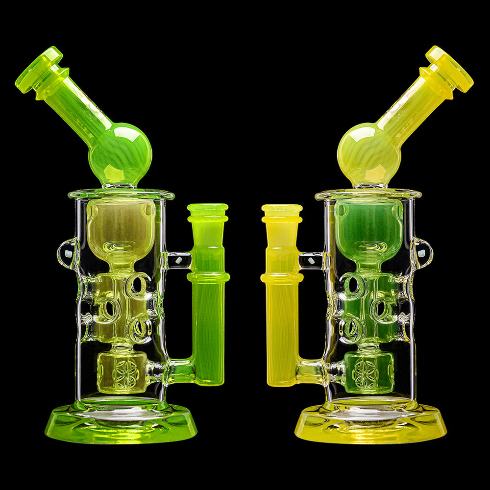 Calibear Seed Of Life Swiss Incycler Dab Rig - Discreet Smoker