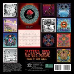 Grateful Dead 2027 Wall Calendar - 12" x 12"