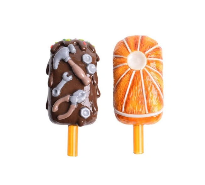 Bar of Ice-cream Clay Pipe - Discreet Smoker