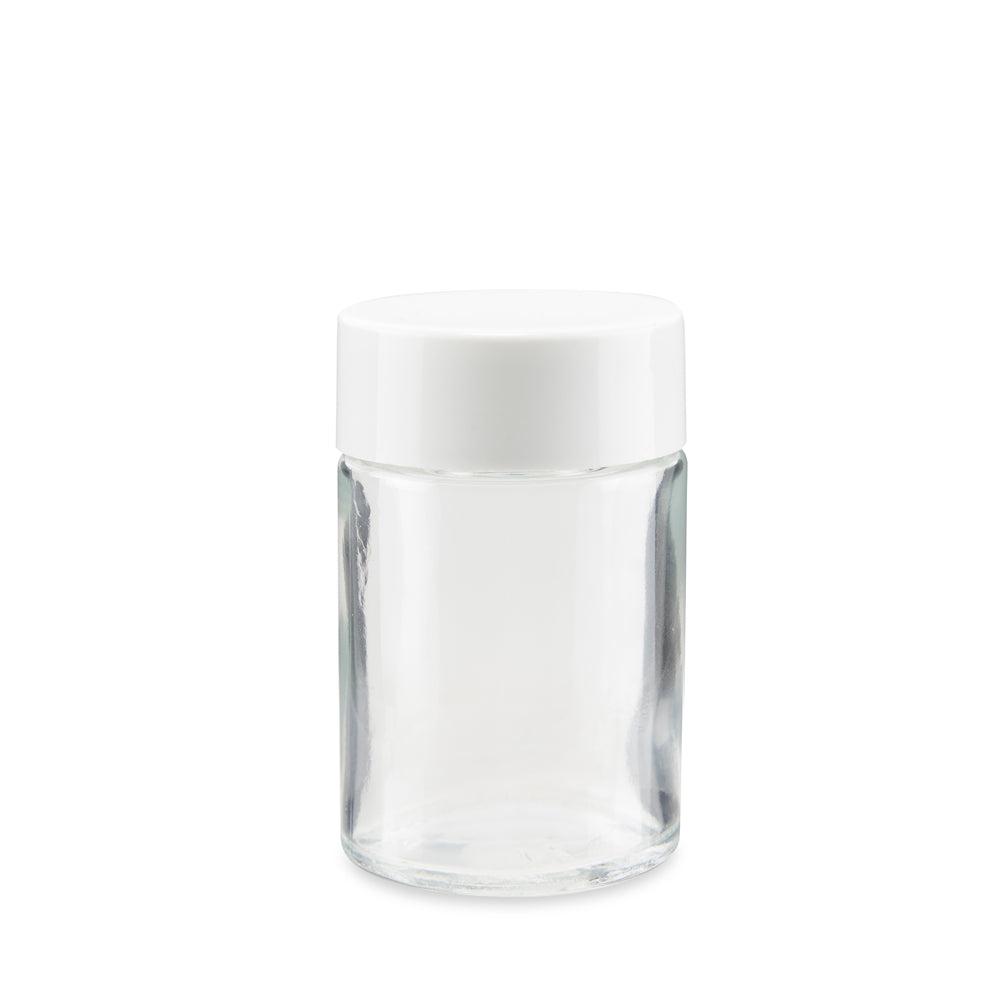 67mm Child Resistant Glass Joint Jar w/ Lid – 216ct Bulk - Discreet Smoker