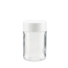 67mm Child Resistant Glass Joint Jar w/ Lid – 216ct Bulk - Discreet Smoker