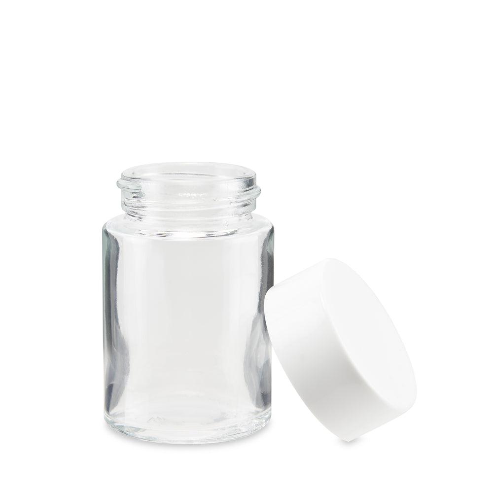 67mm Child Resistant Glass Joint Jar w/ Lid – 216ct Bulk - Discreet Smoker