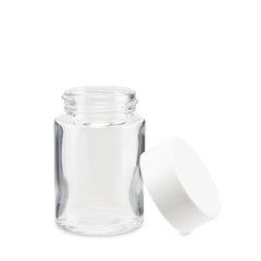 67mm Child Resistant Glass Joint Jar w/ Lid – 216ct Bulk - Discreet Smoker