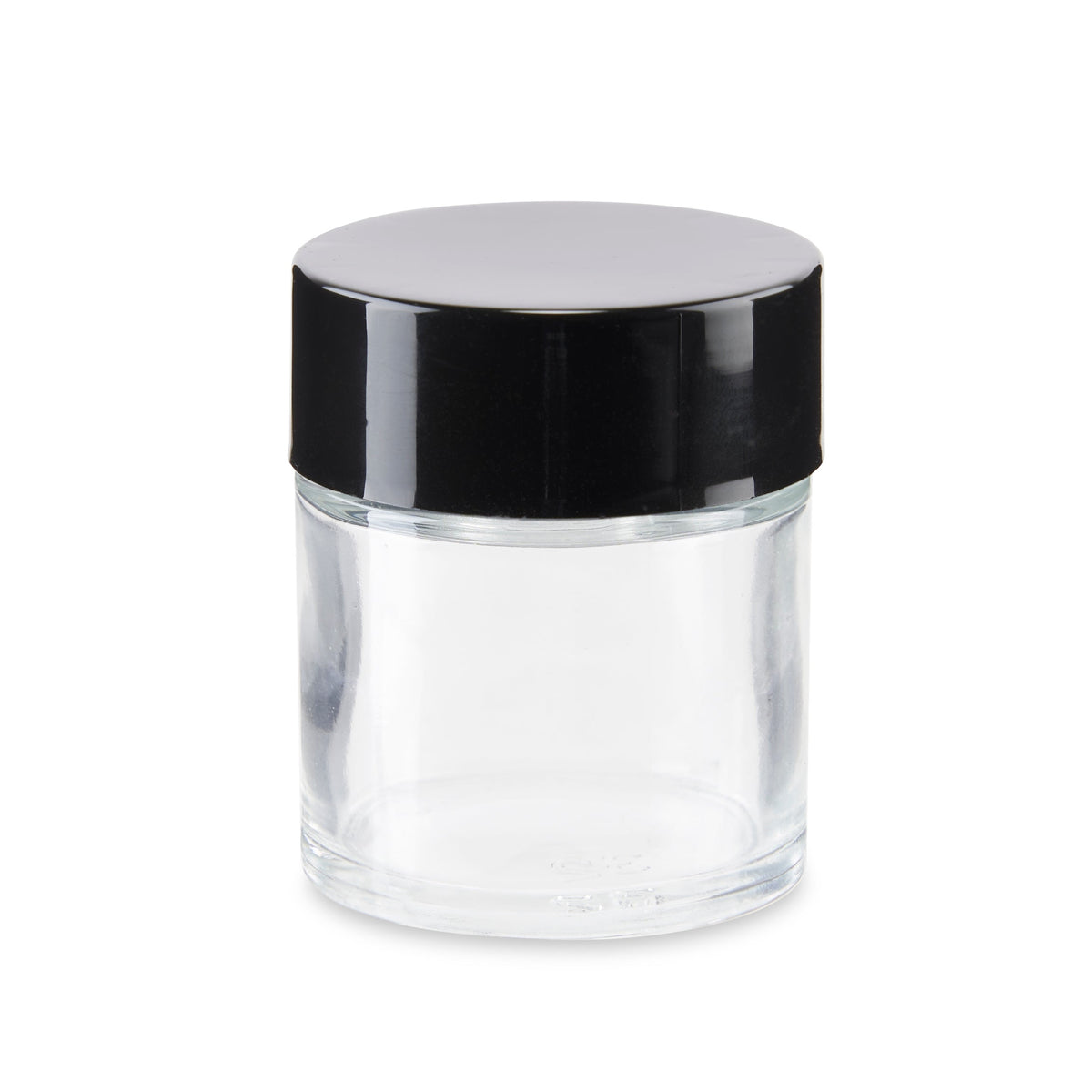 eBottles 1oz Glass Jar with Child Resistant Black Lid - 200ct