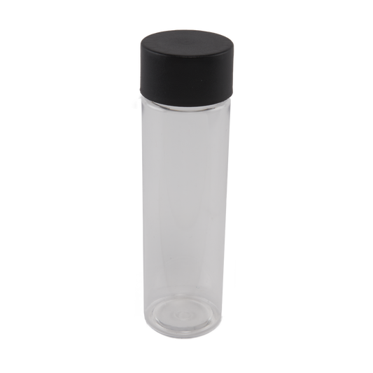 Loud Lock Plastic Jar with Cap - 120mm/35mm - 100ct - Discreet Smoker