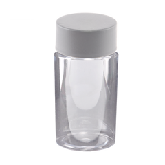 Loud Lock Plastic Jar with Cap - 75mm/43mm - 100ct