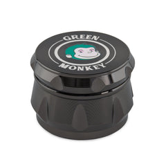 Green Monkey Grinder - Baboon Crown 4pc - 50mm - Discreet Smoker