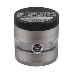 Kannastor Multi Chamber Grinder - 2.5" / Gunmetal - Discreet Smoker
