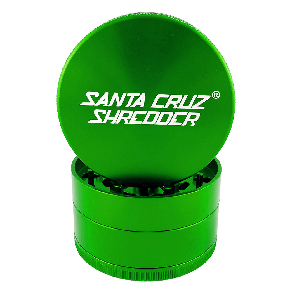 Santa Cruz Shredder Grinder - Large 4pc / 2.75" - Discreet Smoker