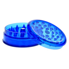 Grind-and-Store Acrylic Grinder | 3pc | 2.2" - Discreet Smoker