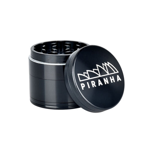 Piranha Pollinator Aluminum Grinder | 4pc | 2" - Discreet Smoker
