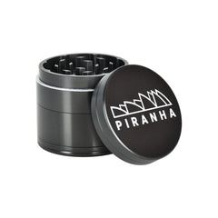 Piranha Pollinator Aluminum Grinder | 4pc | 2" - Discreet Smoker
