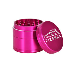Piranha Pollinator Aluminum Grinder | 4pc | 2" - Discreet Smoker