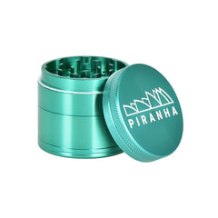 Piranha Pollinator Aluminum Grinder | 4pc | 2" - Discreet Smoker