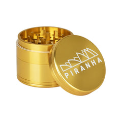 Piranha Pollinator Aluminum Grinder | 4pc | 2.2" - Discreet Smoker