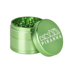 Piranha Pollinator Aluminum Grinder | 4pc | 2.2" - Discreet Smoker