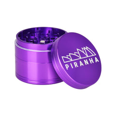 Piranha Pollinator Aluminum Grinder | 4pc | 2.2" - Discreet Smoker