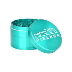 Piranha Pollinator Aluminum Grinder | 4pc | 2.5" - Discreet Smoker