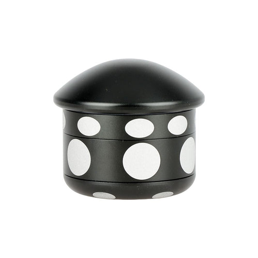 Mushroom Aluminum Grinder - 4pc / 1.8" / Colors Vary - Discreet Smoker