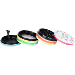 Pulsar Design Series V3 Aluminum Grinder | 4pc | 2.5" - Discreet Smoker