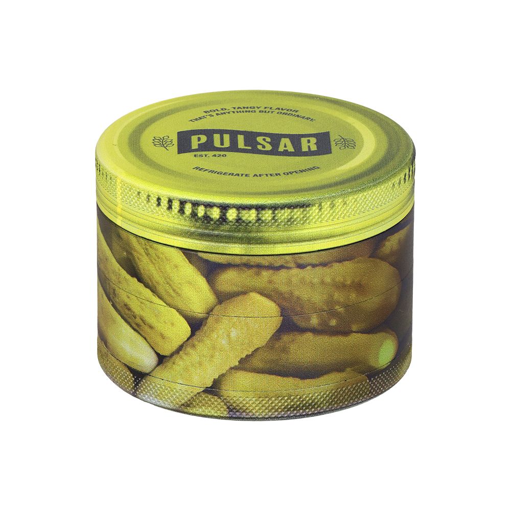 Pulsar Design Series V3 Aluminum Grinder | 4pc | 2.5" - Discreet Smoker