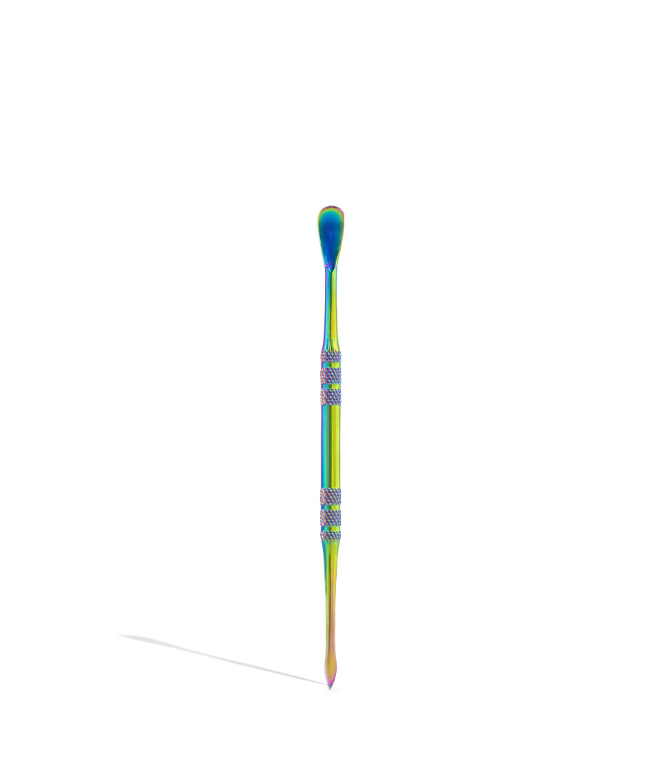 Rainbow Dab Tool with Silicone Covers - Discreet Smoker