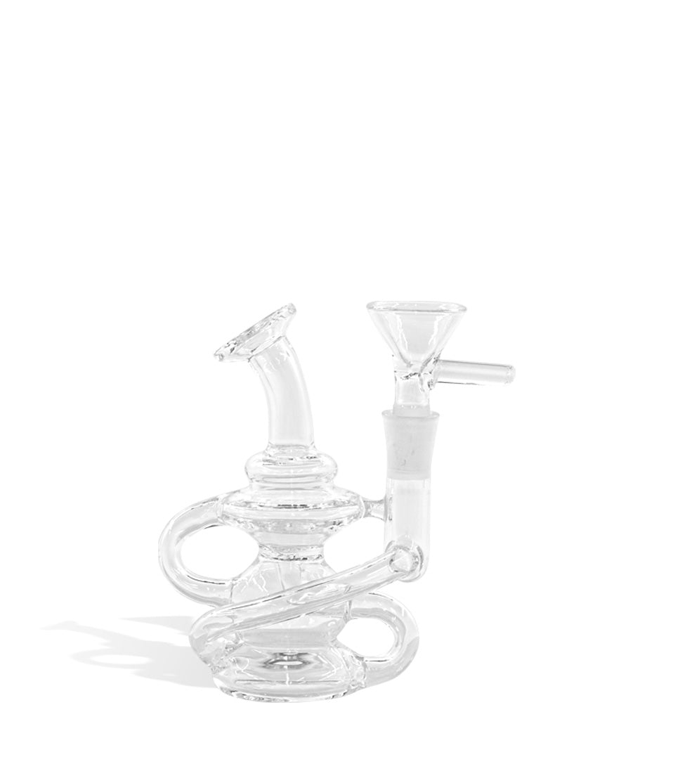 4 inch Mini Recycler Water Pipe with 10mm Bowl - Discreet Smoker