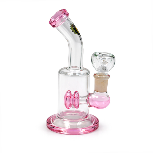AquaBell 6” Mini Glass Bong - Discreet Smoker