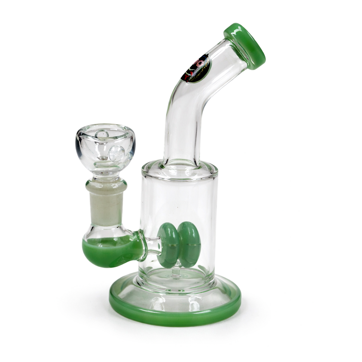 AquaBell 6” Mini Glass Bong - Discreet Smoker