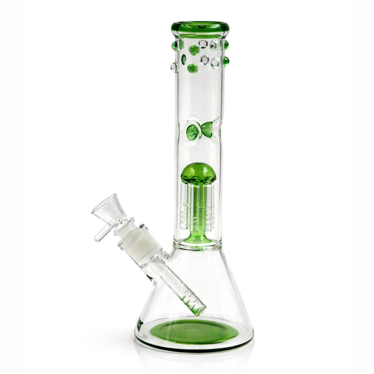 Aurora Grove 10” Rock Glass Beaker Bong - Discreet Smoker