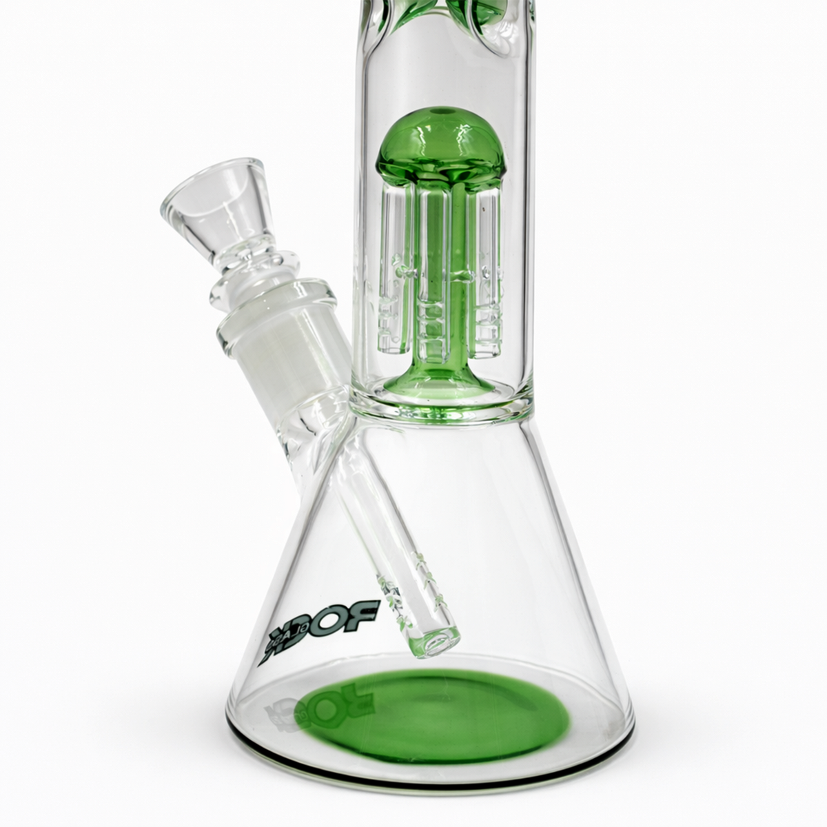 Aurora Grove 10” Rock Glass Beaker Bong - Discreet Smoker