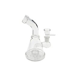 PulseFlow 7” Rock Glass Beaker Bong - Discreet Smoker