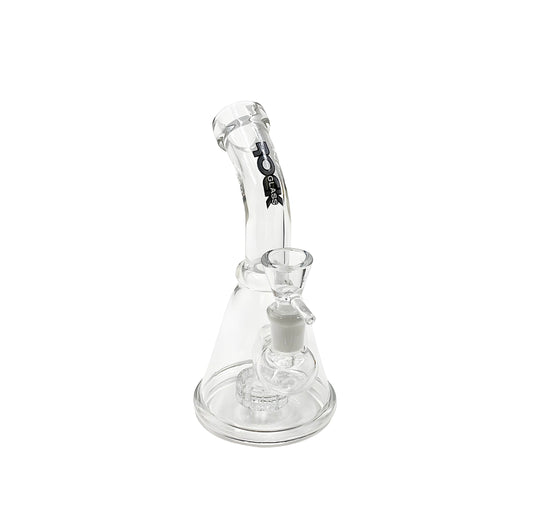 PulseFlow 7” Rock Glass Beaker Bong - Discreet Smoker