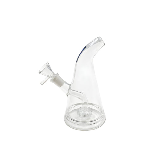 The Spire 7" Rock Glass Bong - Discreet Smoker