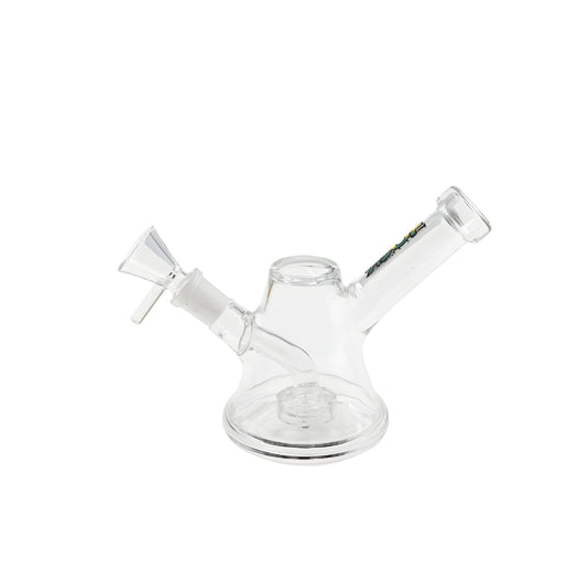 The Clarity Beaker 7" Rock Glass Bong - Discreet Smoker