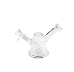The Clarity Beaker 7" Rock Glass Bong - Discreet Smoker