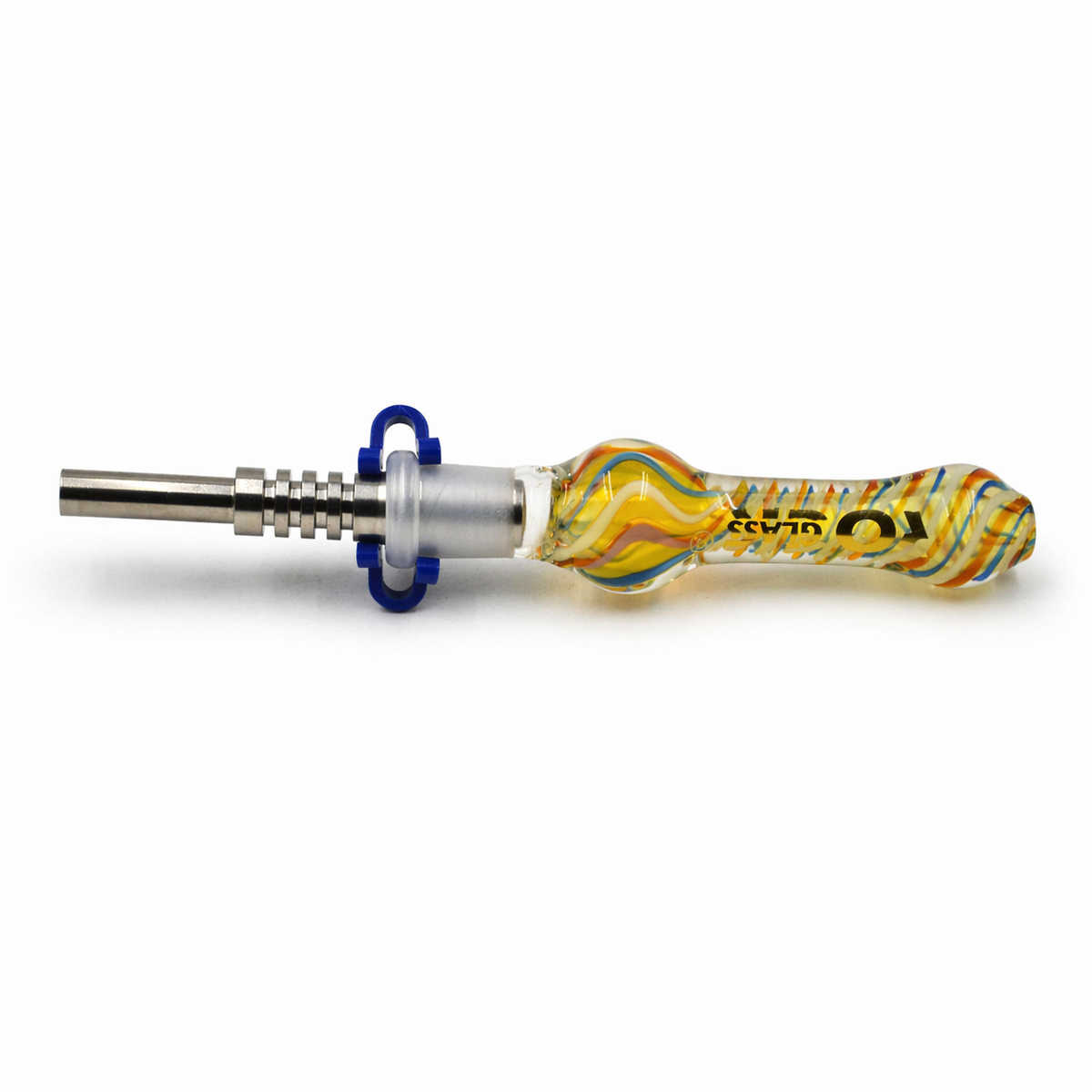 VortexWave 14MM Glass Nectar Straw - Discreet Smoker
