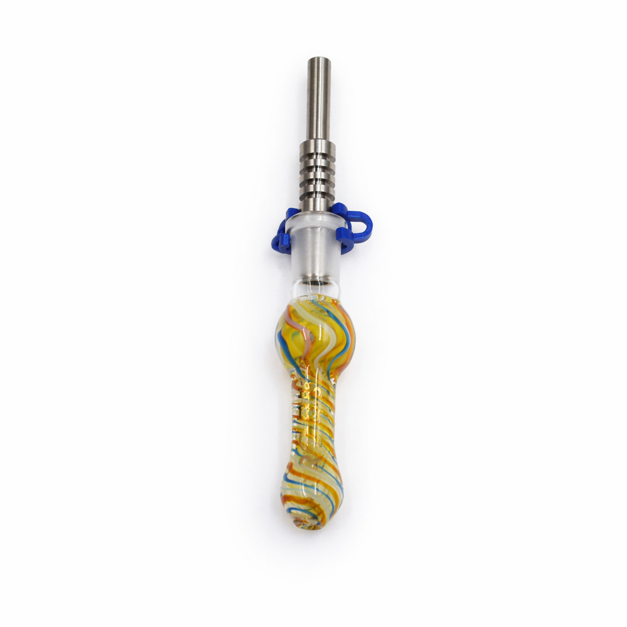 VortexWave 14MM Glass Nectar Straw - Discreet Smoker