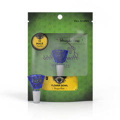 GLASS FLOWER BOWL (FB-4) - Discreet Smoker