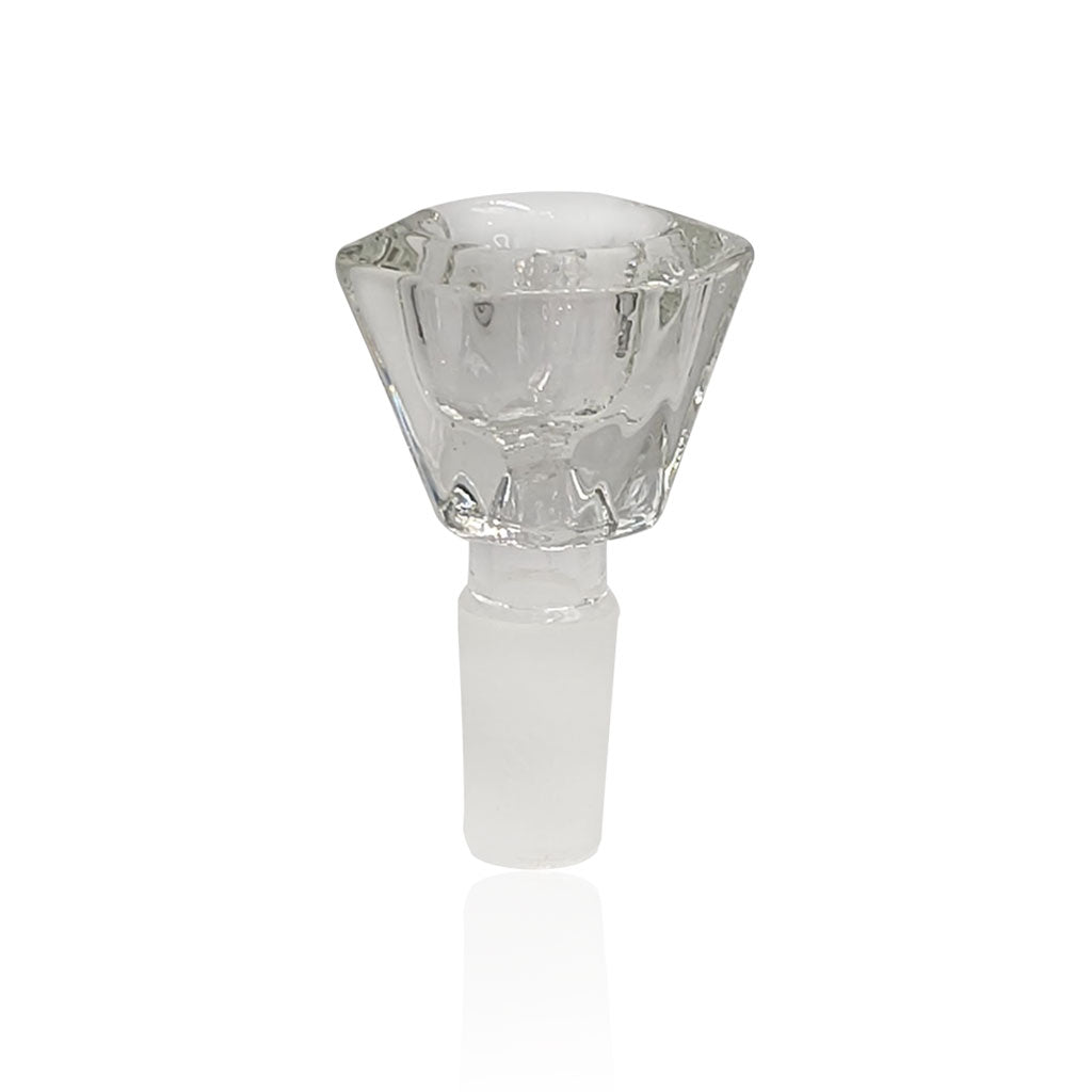 GLASS FLOWER BOWL (FB-4) - Discreet Smoker
