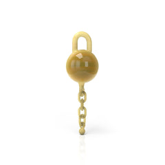GLASS TERP CHAIN - ONE PIECE - Discreet Smoker